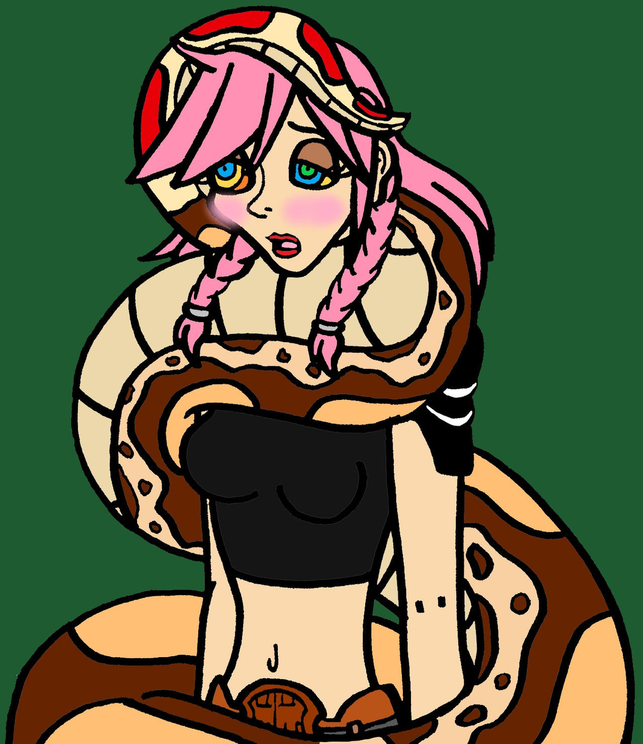 Ssl13 Hanna Hypnotized and Coiled by Kenny by SSL13 on DeviantArt