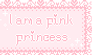 .~Pink princess stamp~.