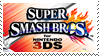 .~Super Smash Bros. for 3DS stamp~. by Bunny-Pinkcess