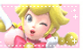 .~Peachette stamp~.