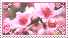 .+* Peach flower | Stamp *+.