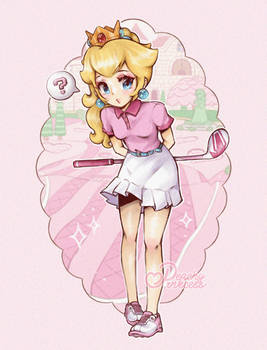 .+* Dear Mario... want to play some golf? *+.