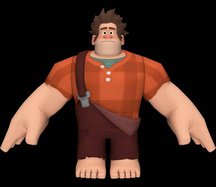 Cubert From Rec Kit Ralph Wreck it Ralph model by 86et6 on DeviantArt