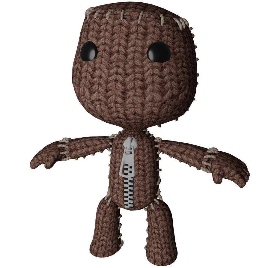 Sackboy model by 86et6 on DeviantArt