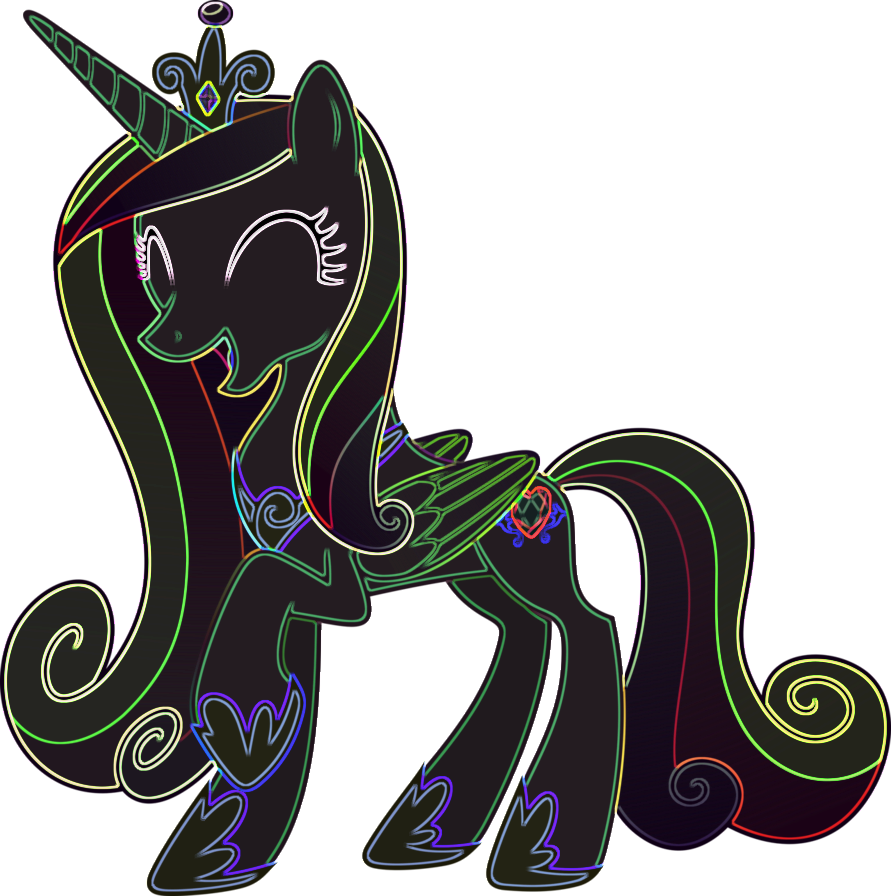 Princess Colourful Cadance!