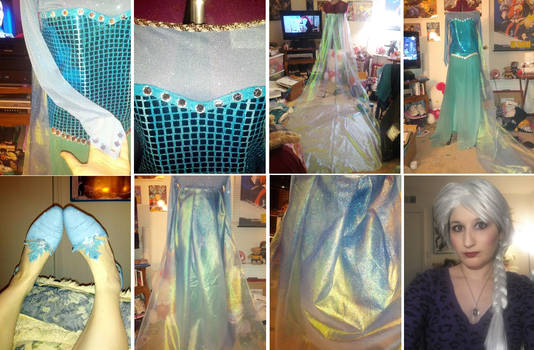 Elsa costume WIP