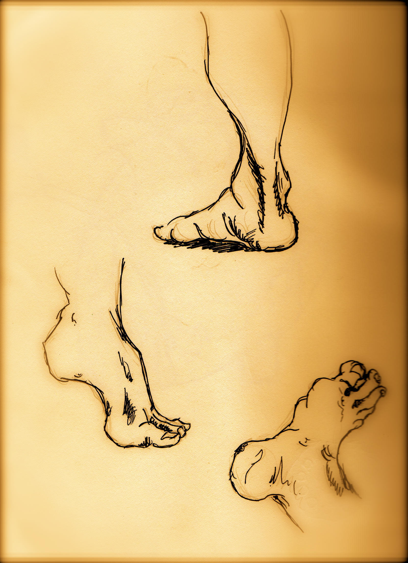 'Feet' by abinormal-etherleon on DeviantArt