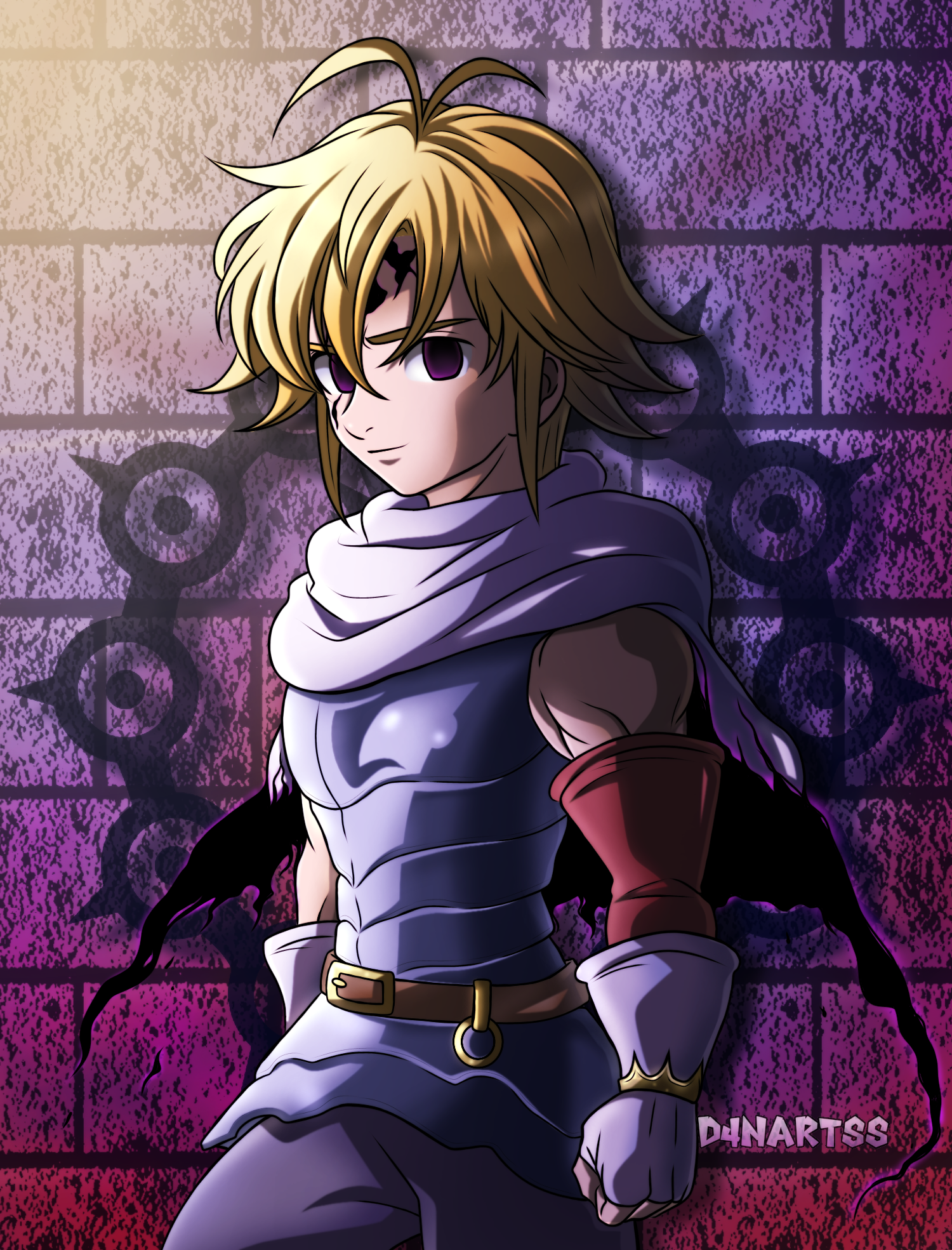 Nanatsu No Taizai 300 The Demon King Meliodas by IITheYahikoDarkII on  DeviantArt