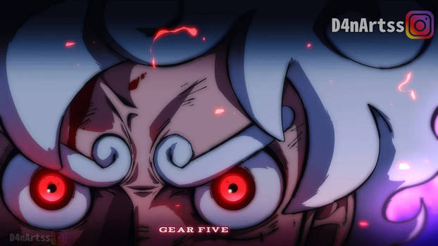 RENDER] Luffy Gear 5 - One Piece by PreludeGFX on DeviantArt