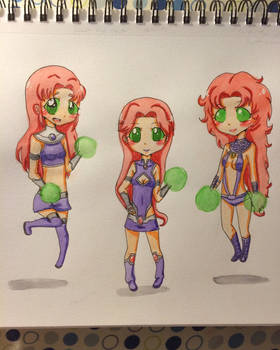 Chibi Starfire('s)