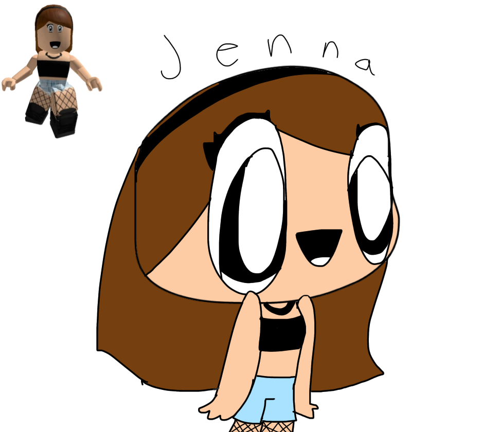 Jenna hacker from roblos by fluffythecatmeow on DeviantArt