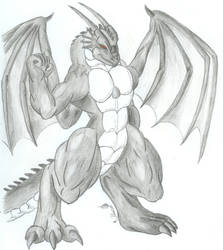 Anthro Dragon Dracan