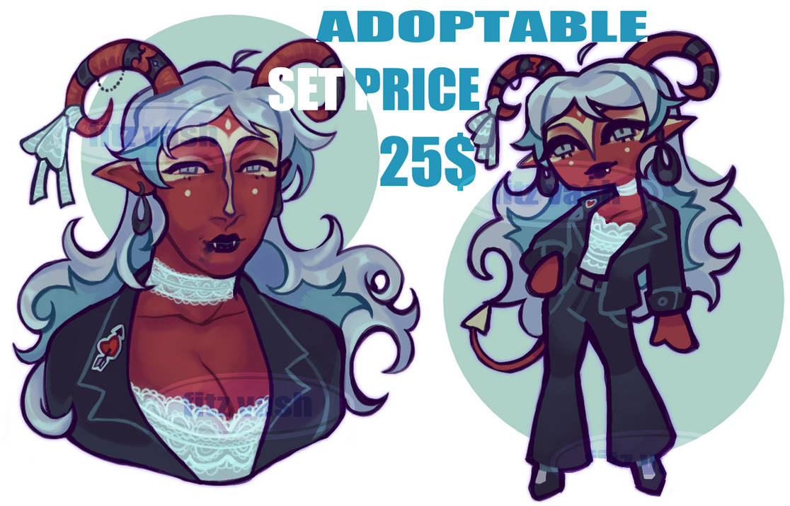 devil adopt set price 25$(CLOSED) by FitzVash on DeviantArt