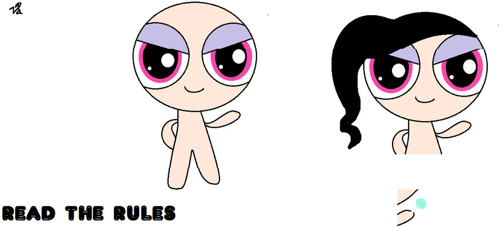 Powerpuff Body Base PowerPuff Girl Base by Pandapuff4 on DeviantArt
