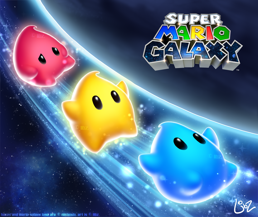 Super Mario Galaxy - Luma Wallpaper by toasted912 on DeviantArt