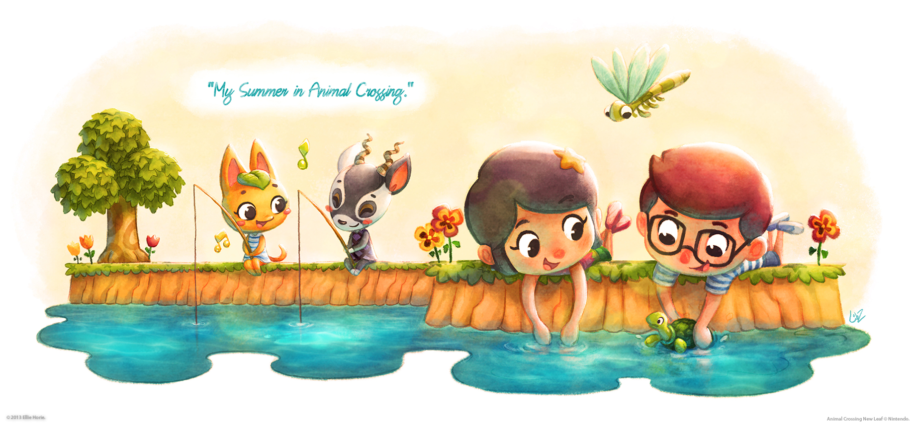 My Summer in Animal Crossing