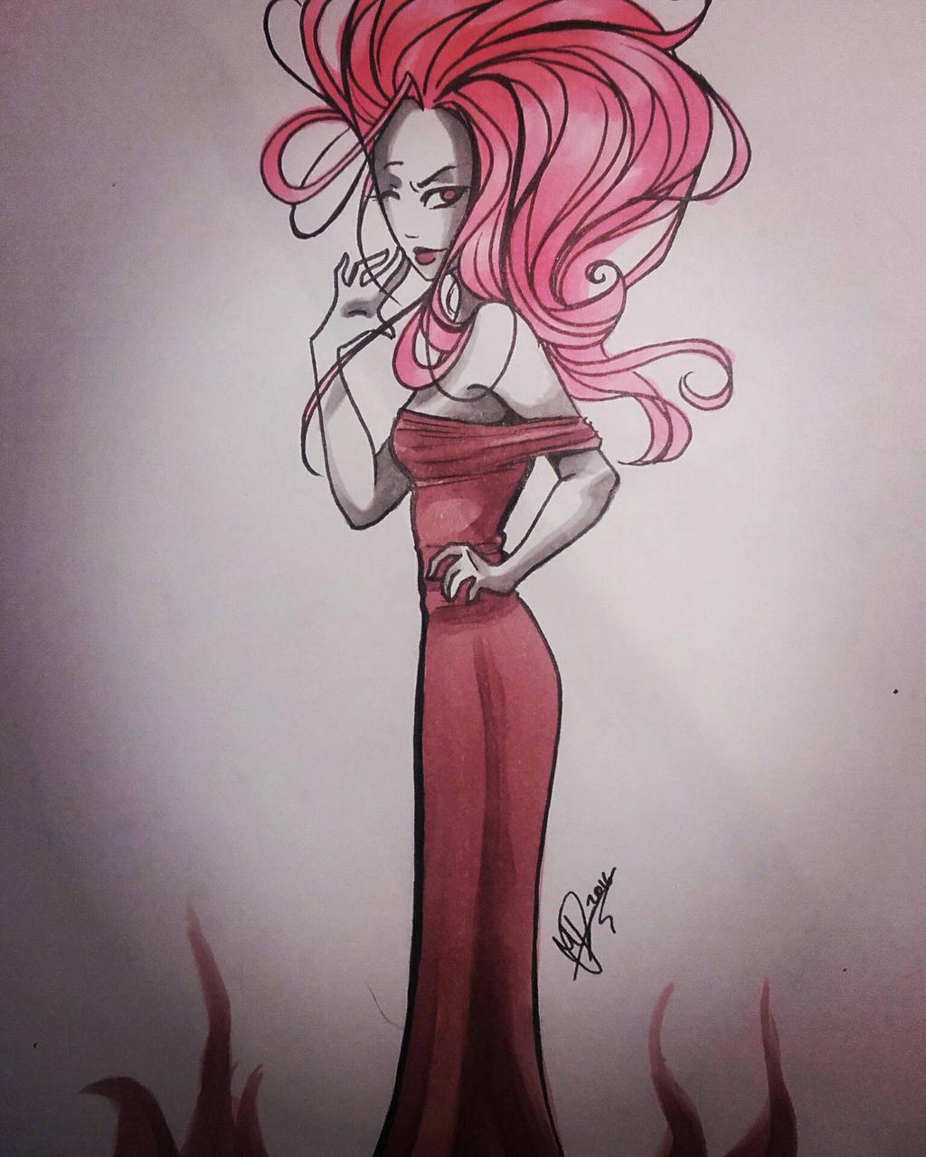 Pink Lady Deviantart Pink Lady by star-fish-destroyer on DeviantArt