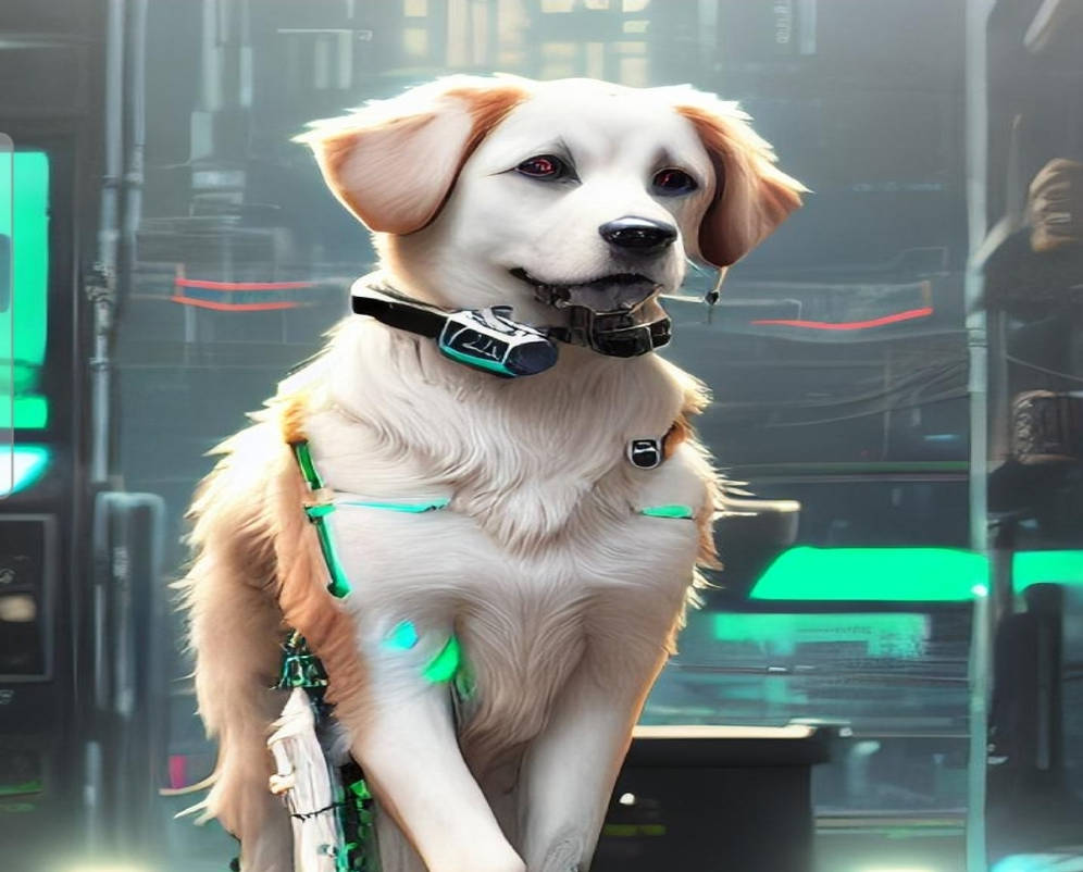 Cyborg Rottweiler Cyborg dog 2 by aimangatiktokpuppy on DeviantArt