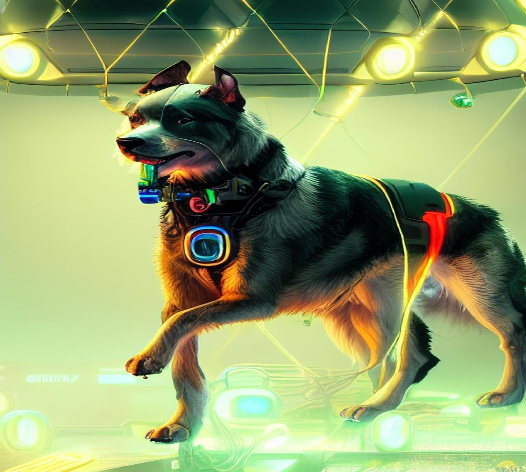 Cyborg Rottweiler Cyborg Experiment dog by aimangatiktokpuppy on DeviantArt