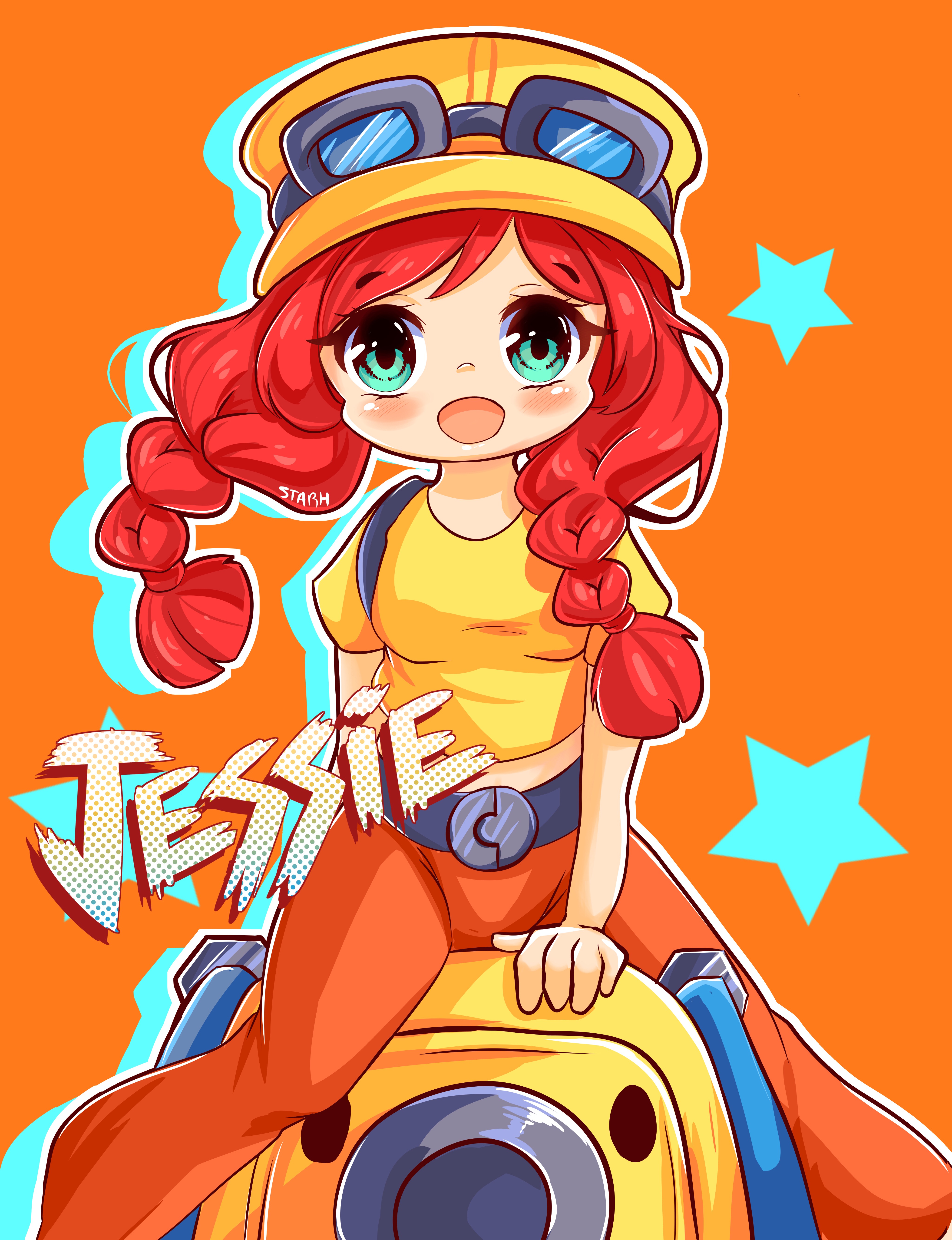 Jessie Brawl Stars By Starhsama On Deviantart - brawl stars characters jessie