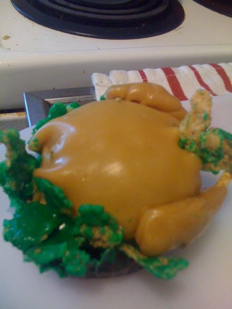 turkey cupcake