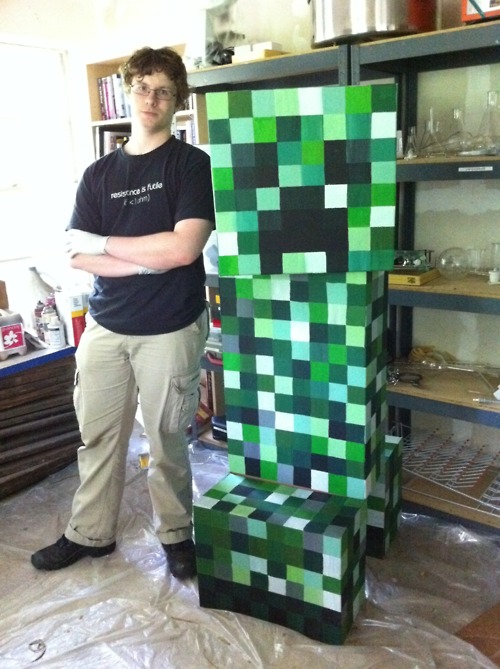 Real life Creeper by CameronHarperArt on DeviantArt