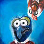 Gonzo and Camilla the Chicken Muppets