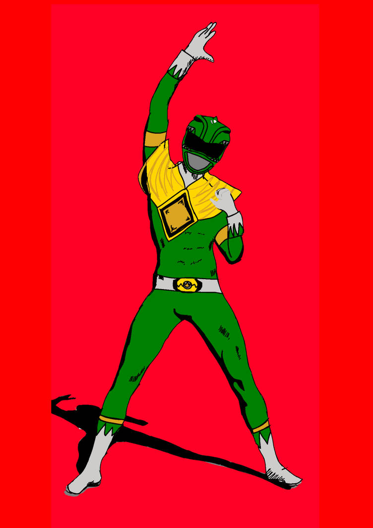 Power Rangers Green Rangers Deviantart Green ranger by friendlyneigh on DeviantArt