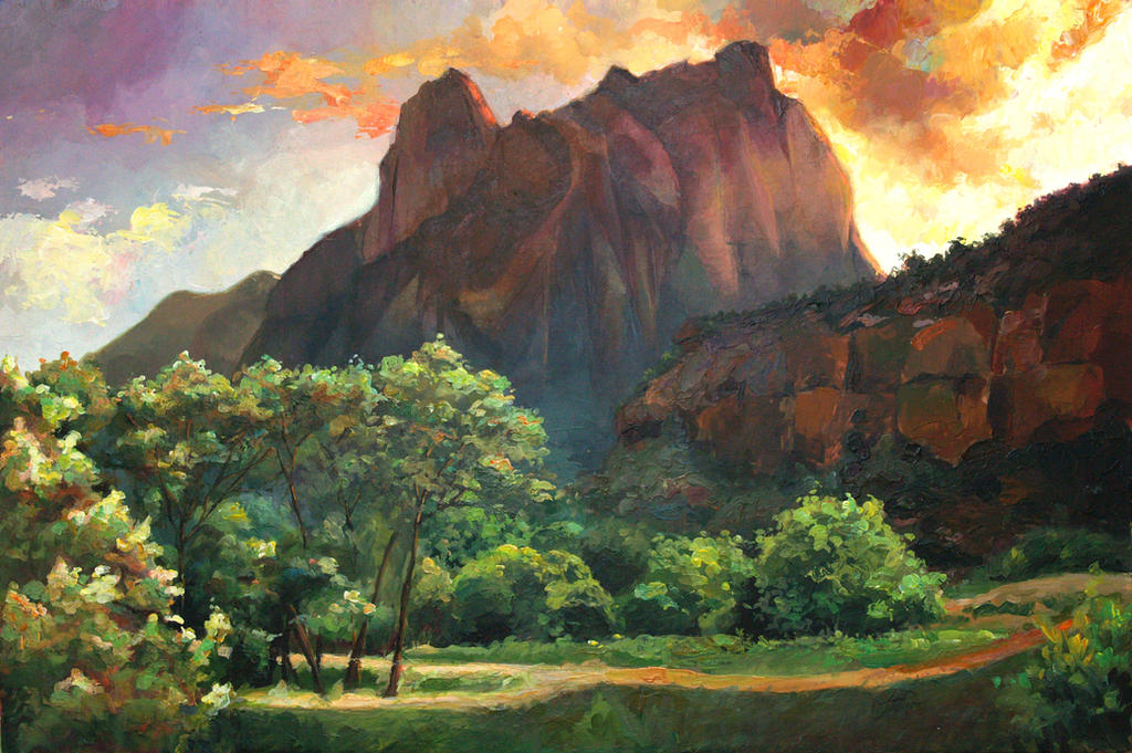 landscape study 1 by kweenofklubs on DeviantArt
