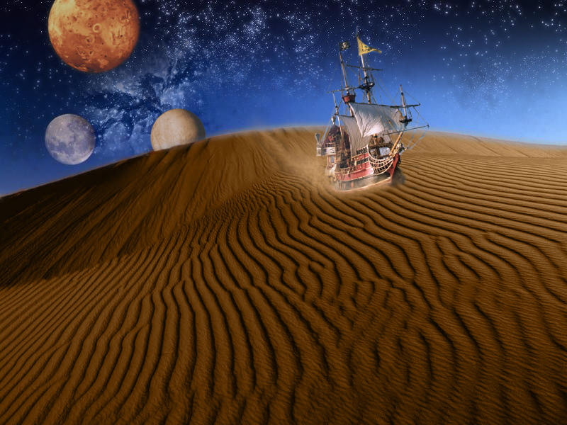 desert pirate ship by kweenofklubs on DeviantArt