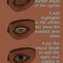 realistic eye painting tutorial
