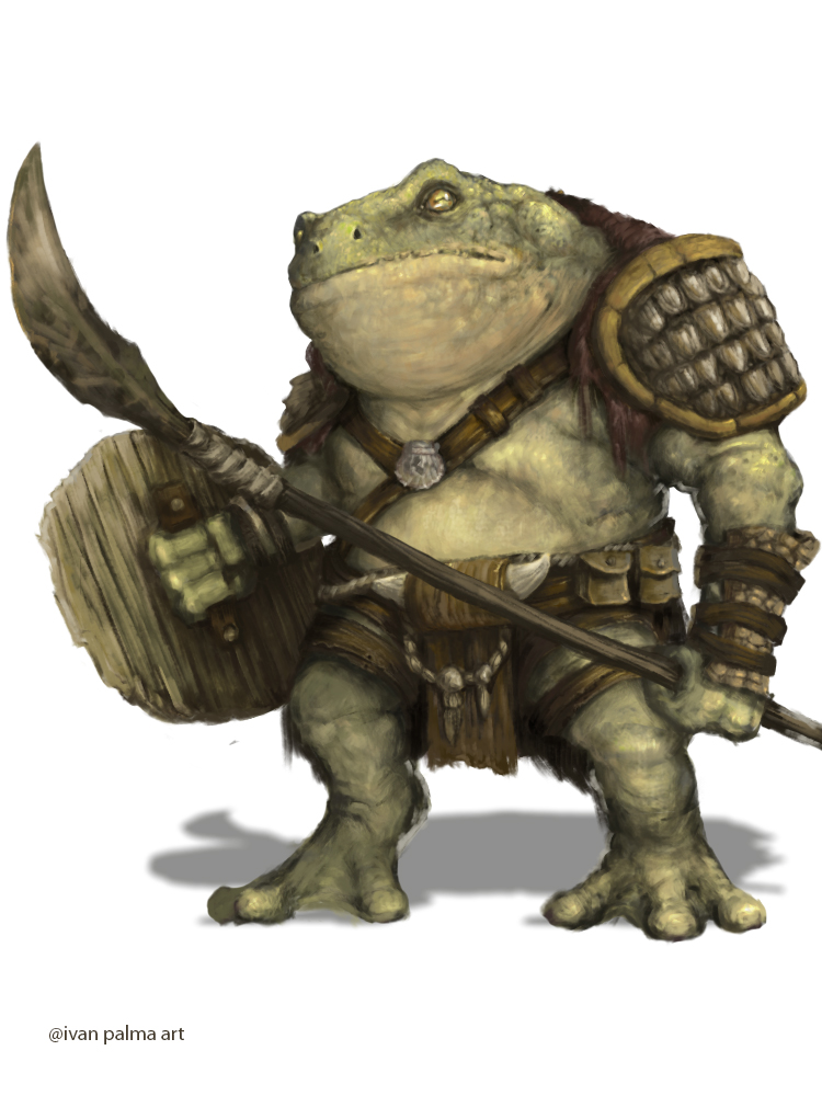 Toad Cod Character toad warrior by Enki83 on DeviantArt