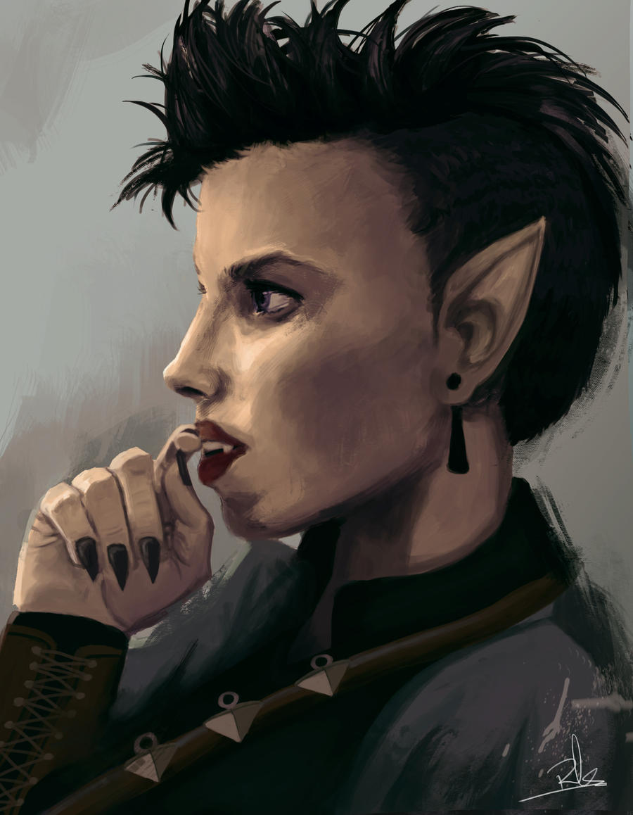 Portrait commission: Assassin Kel