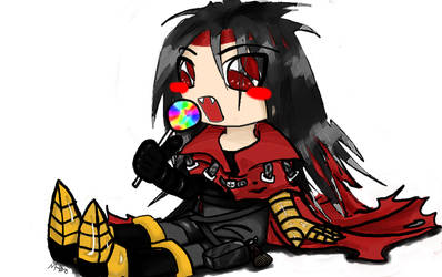 Chibi Vincent with lollipop