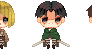 Shingeki no Kyojin free to use icons ^^