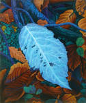 Blue leaf by CalciteMink1610