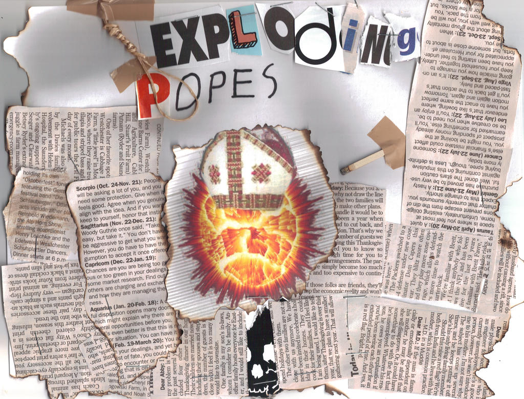 Which Pope Exploded Exploding Popes by ExplodingPope on DeviantArt