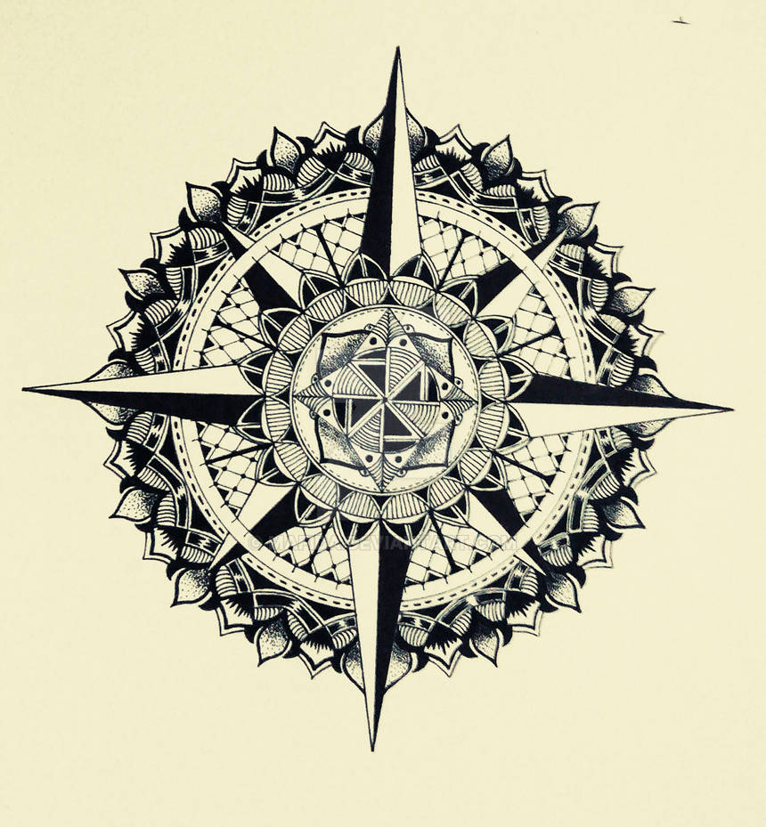 Compass On Deviantart Compass by mafida on DeviantArt