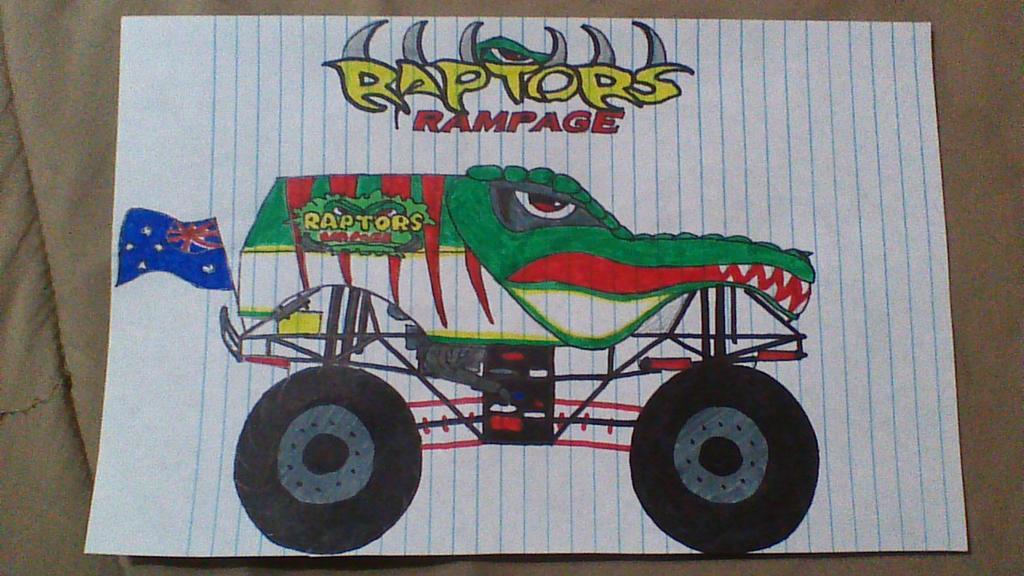 Raptor's Rampage by MJLegacy on DeviantArt