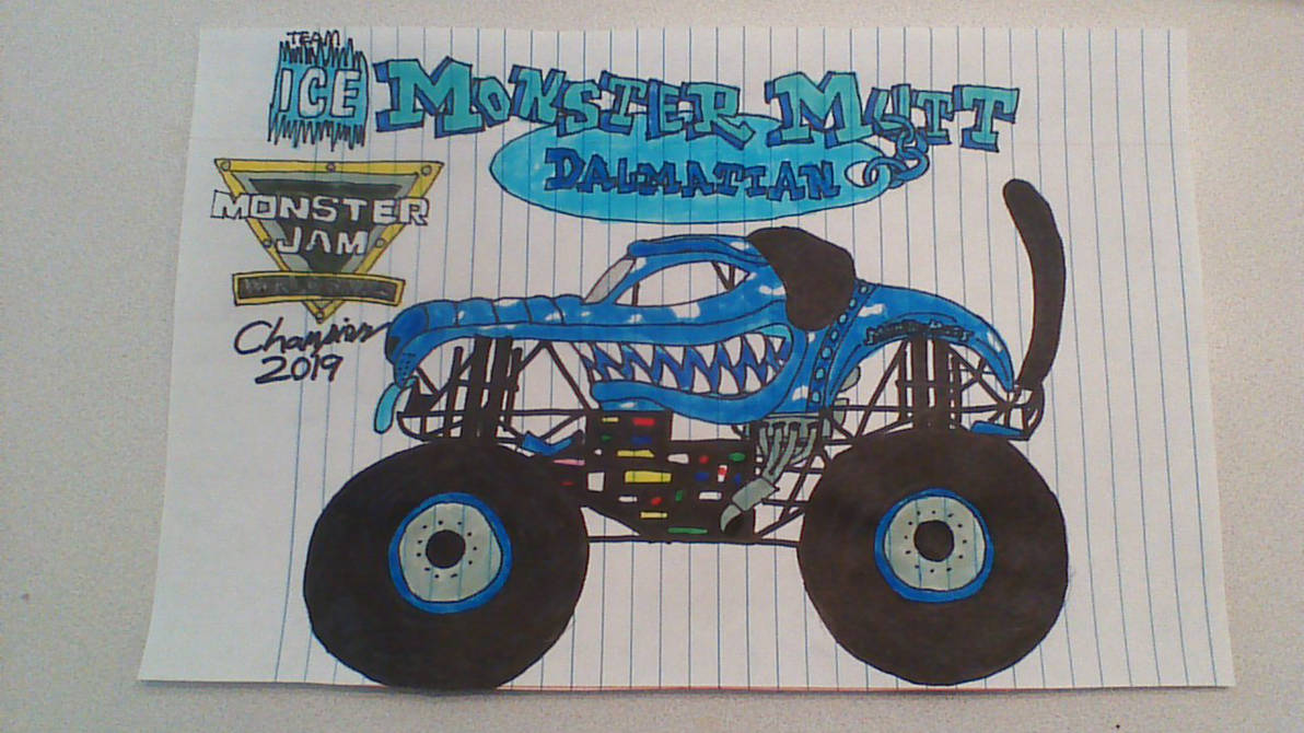 Monster Mutt Dalmatian Ice By Mj455 On Deviantart