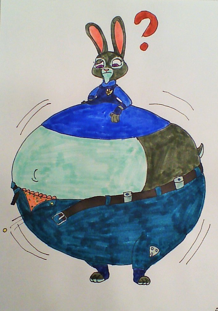 Big Bloated Bunny by MJLegacy on DeviantArt