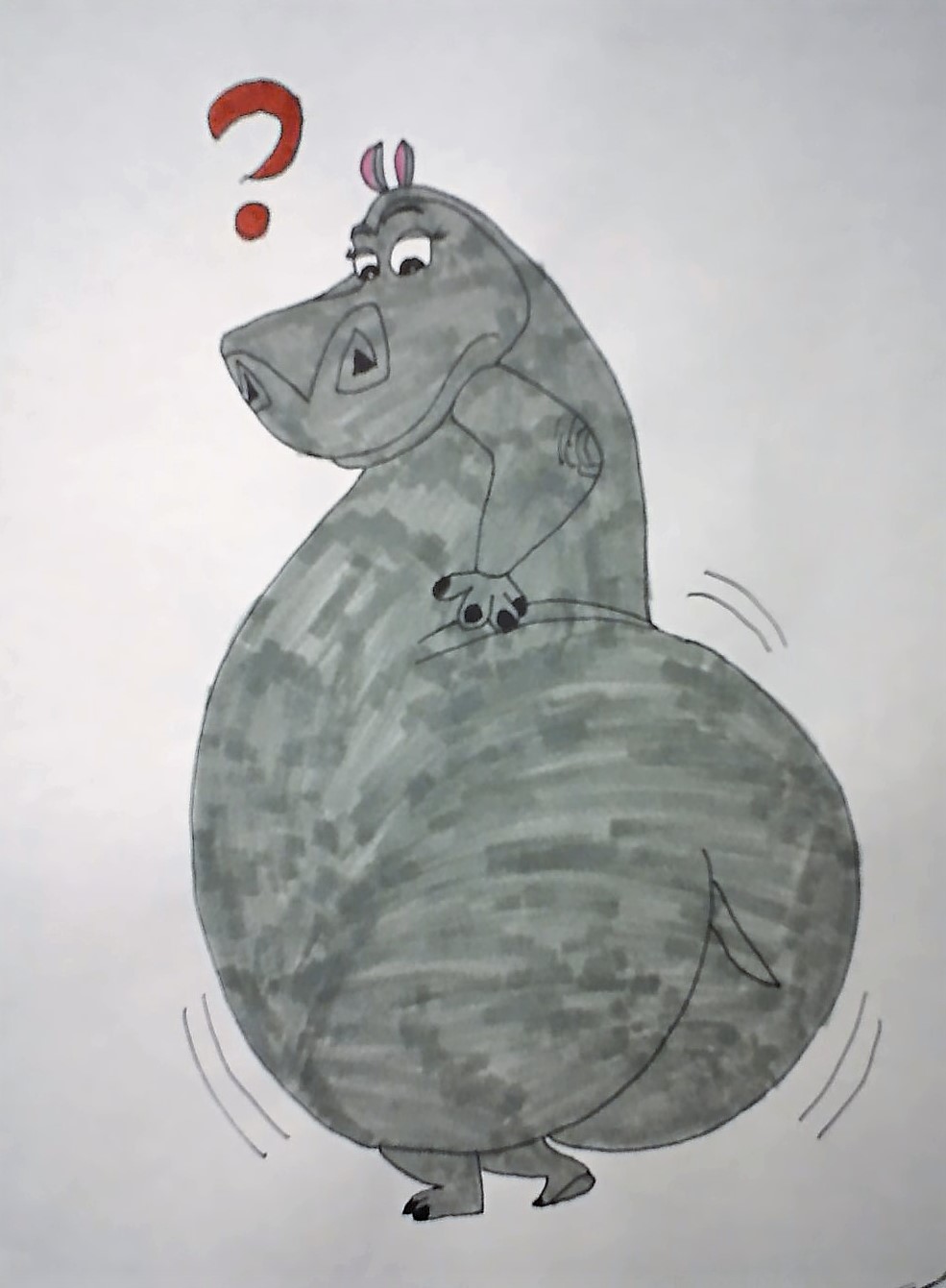 Gloria's Big Rump! by MJLegacy on DeviantArt