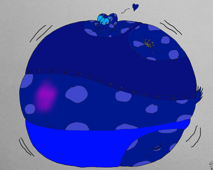 Mary's Blueberry Inflation Part 3 by MJLegacy on DeviantArt