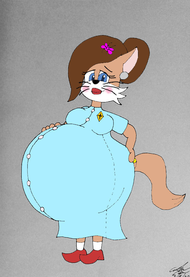 Heavily Pregnant Flora By Mj455 On Deviantart