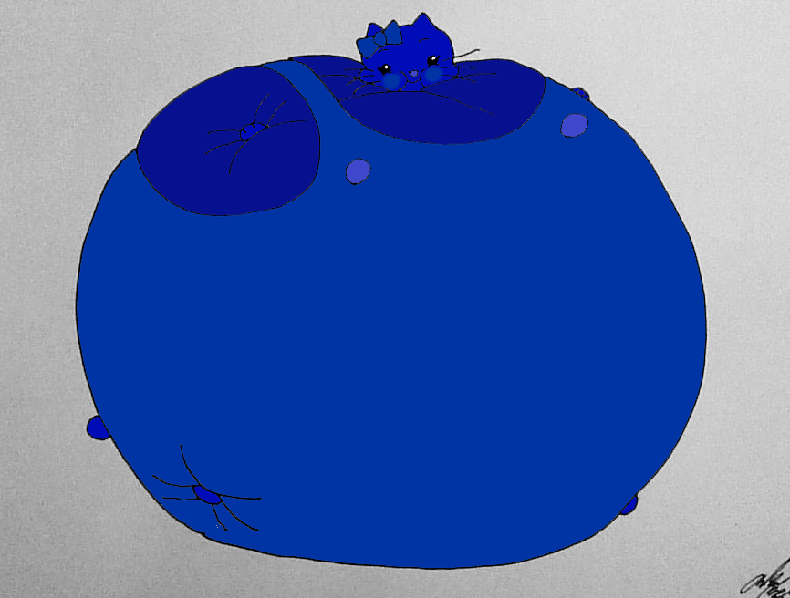 Blueberry Hello Kitty! by MJLegacy on DeviantArt