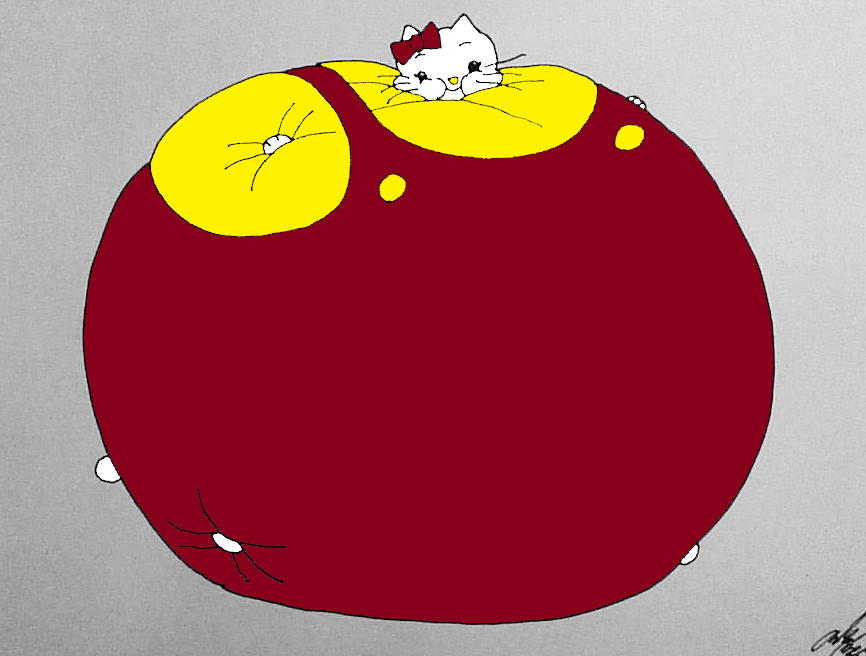 Hello Kitty Inflation Hello Kitty Ballooned! by MJLegacy on DeviantArt