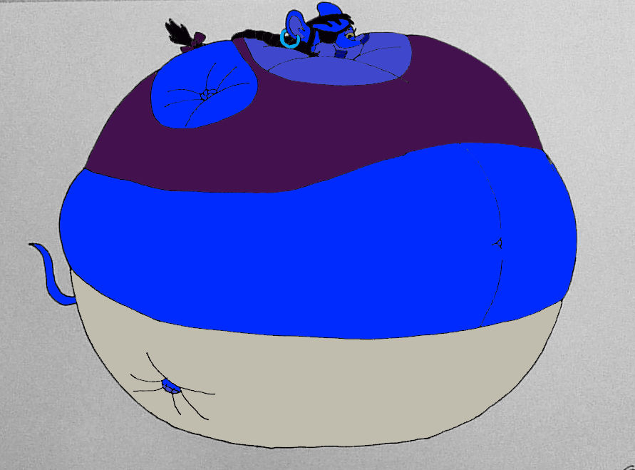 Mouse Blueberry Inflation Mouselyn Monblue Blueberry Inflation by MJLegacy on DeviantArt