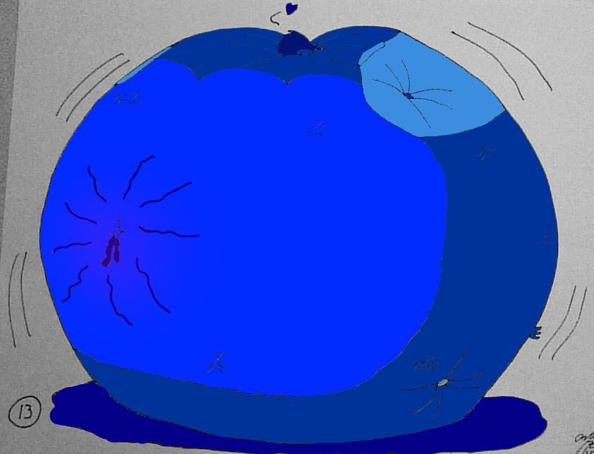 Sally Acorn Blueberry Inflation P13 by MJLegacy on DeviantArt