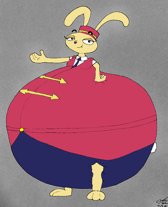 KC Rabbit as Popcorn Bubblybunny by MJLegacy on DeviantArt