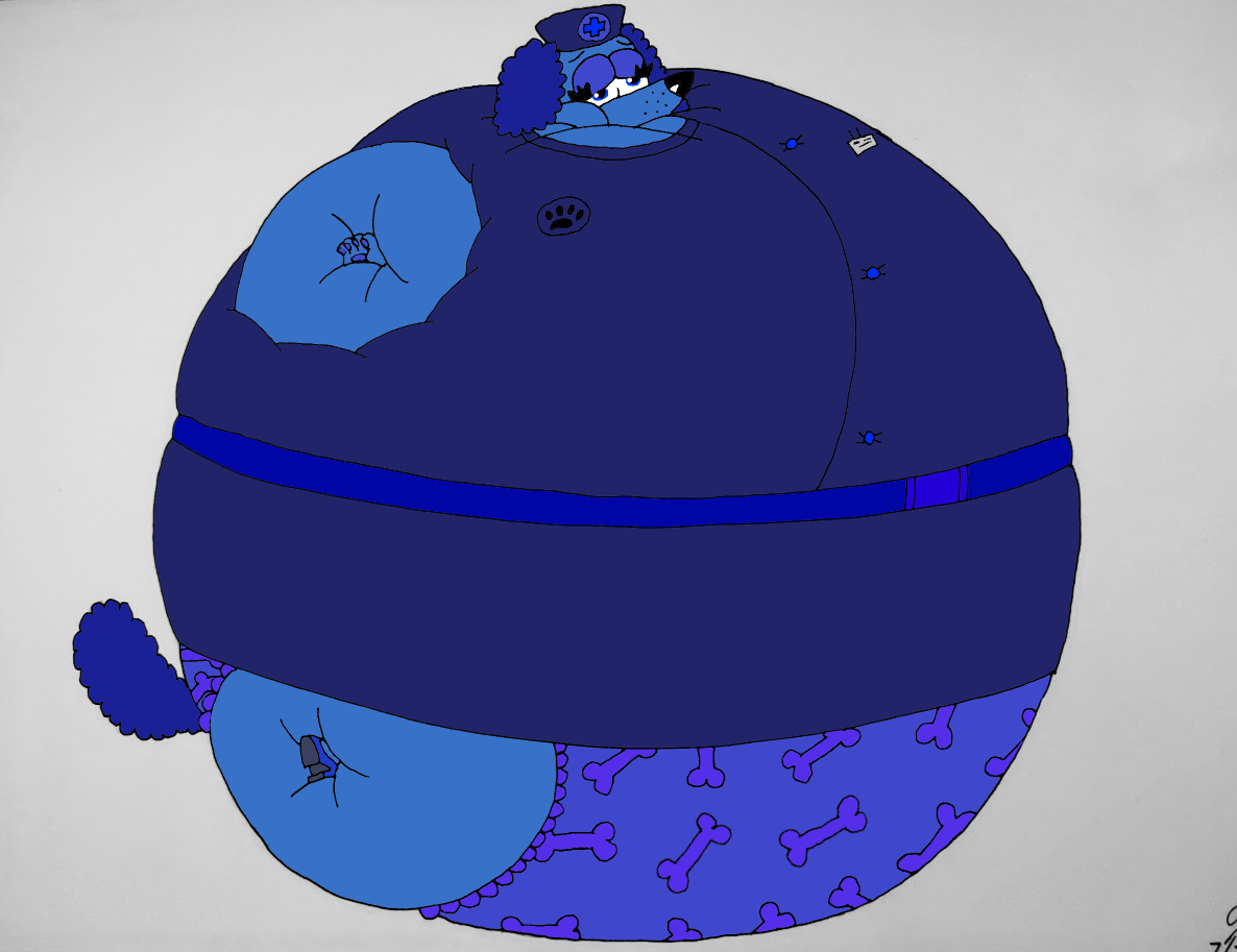 Cassie's Blueberry Inflation (Digital Version) by MJLegacy on DeviantArt